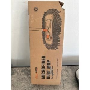 Microfiber Floor Dust Mop for Hardwood Floor Cleaning, Dry and Wet Baseboard